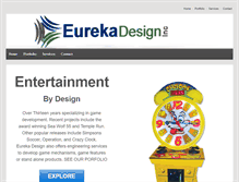 Tablet Screenshot of eurekadesigninc.com